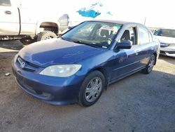 Honda salvage cars for sale: 2004 Honda Civic LX