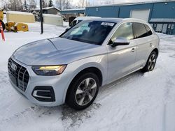 Salvage cars for sale from Copart Anchorage, AK: 2022 Audi Q5 Premium Plus 40