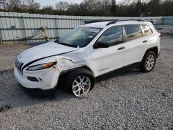 Vehiculos salvage en venta de Copart Augusta, GA: 2017 Jeep Cherokee Sport