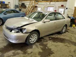 Salvage cars for sale at Ham Lake, MN auction: 2006 Toyota Camry LE