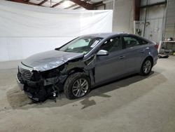 Salvage cars for sale at North Billerica, MA auction: 2015 Hyundai Sonata SE