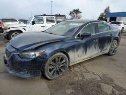 Salvage cars for sale at Woodhaven, MI auction: 2015 Mazda 6 Grand Touring