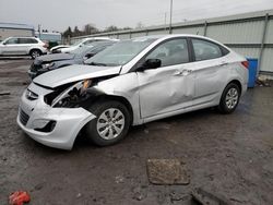 Hyundai Accent SE salvage cars for sale: 2016 Hyundai Accent SE