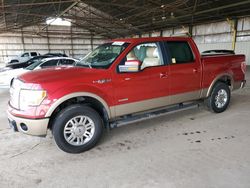 Ford salvage cars for sale: 2012 Ford F150 Supercrew