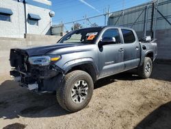 Salvage cars for sale from Copart Albuquerque, NM: 2020 Toyota Tacoma Double Cab