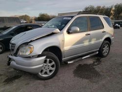 Mercedes-Benz salvage cars for sale: 1999 Mercedes-Benz ML 430