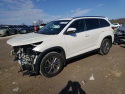 Salvage cars for sale from Copart West Warren, MA: 2019 Toyota Highlander SE