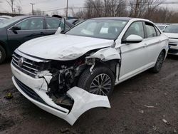 Salvage cars for sale at New Britain, CT auction: 2019 Volkswagen Jetta SEL