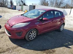 Salvage cars for sale at Baltimore, MD auction: 2011 Ford Fiesta SE