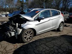 Salvage cars for sale from Copart Austell, GA: 2017 Ford Fiesta SE