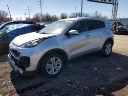 Salvage cars for sale at Columbus, OH auction: 2019 KIA Sportage LX