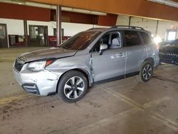 Subaru salvage cars for sale: 2018 Subaru Forester 2.5I Limited