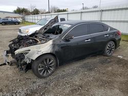 Burn Engine Cars for sale at auction: 2018 Nissan Altima 2.5