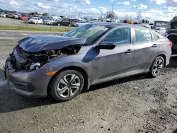 Salvage cars for sale from Copart Eugene, OR: 2018 Honda Civic LX