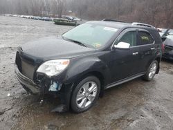 Salvage cars for sale from Copart Marlboro, NY: 2010 Chevrolet Equinox LTZ