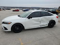 Vehiculos salvage en venta de Copart Grand Prairie, TX: 2024 Honda Civic Sport