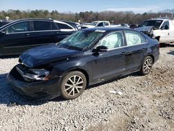 Salvage cars for sale at Ellenwood, GA auction: 2017 Volkswagen Jetta SE