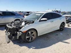 Honda salvage cars for sale: 2017 Honda Civic Touring