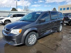 Salvage cars for sale at Littleton, CO auction: 2016 Dodge Grand Caravan SE