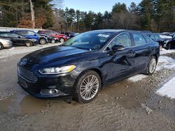 Salvage cars for sale from Copart Mendon, MA: 2015 Ford Fusion SE