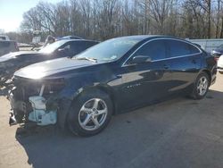 Salvage cars for sale at Glassboro, NJ auction: 2016 Chevrolet Malibu LS