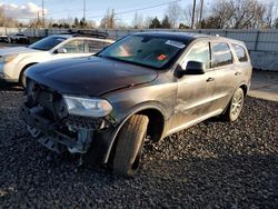 Salvage cars for sale from Copart Portland, OR: 2017 Dodge Durango SXT