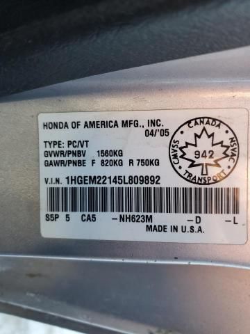 2005 Honda Civic DX VP