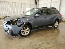 Salvage cars for sale at Franklin, WI auction: 2014 Subaru Outback 2.5I Premium