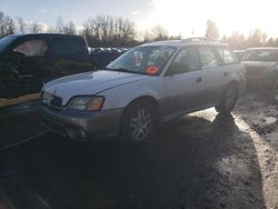 Subaru Legacy salvage cars for sale: 2003 Subaru Legacy Outback AWP