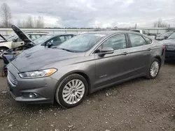 Salvage cars for sale from Copart Arlington, WA: 2013 Ford Fusion SE Hybrid