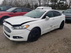 Salvage cars for sale from Copart North Billerica, MA: 2015 Ford Fusion SE