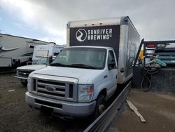 Salvage trucks for sale at Eugene, OR auction: 2018 Ford Econoline E450 Super Duty Cutaway Van