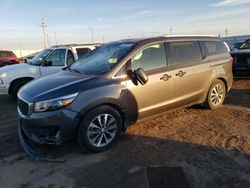 KIA salvage cars for sale: 2017 KIA Sedona EX