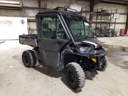 Salvage motorcycles for sale at Eldridge, IA auction: 2018 Can-Am Defender XT Cab HD10