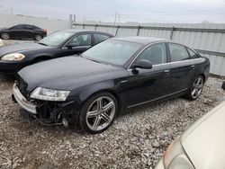 Salvage cars for sale from Copart Columbus, OH: 2010 Audi A6 Prestige