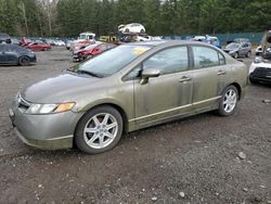 Salvage cars for sale from Copart Graham, WA: 2006 Honda Civic LX