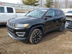 Jeep Compass salvage cars for sale: 2018 Jeep Compass Limited