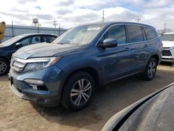 Salvage cars for sale from Copart Chicago Heights, IL: 2017 Honda Pilot EXL