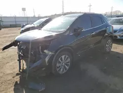 Salvage cars for sale from Copart Chicago Heights, IL: 2018 Buick Encore Preferred