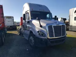 Salvage trucks for sale at Sacramento, CA auction: 2016 Freightliner Cascadia 125