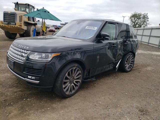 2016 Land Rover Range Rover Supercharged