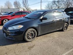 Salvage cars for sale from Copart Moraine, OH: 2013 Dodge Dart SE