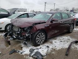 KIA Optima LX salvage cars for sale: 2019 KIA Optima LX