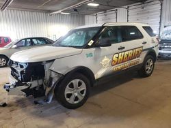 Vehiculos salvage en venta de Copart Franklin, WI: 2018 Ford Explorer Police Interceptor