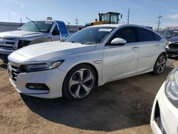 Vehiculos salvage en venta de Copart Chicago Heights, IL: 2018 Honda Accord Touring