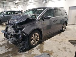 Salvage cars for sale at Elmsdale, NS auction: 2014 Honda Odyssey SE