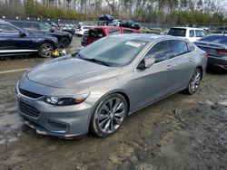 Salvage cars for sale at Waldorf, MD auction: 2017 Chevrolet Malibu Premier