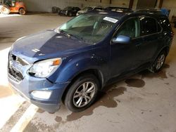 Salvage cars for sale at Lansing, MI auction: 2017 Chevrolet Equinox LT
