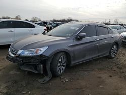 Salvage cars for sale from Copart Hillsborough, NJ: 2014 Honda Accord Touring Hybrid