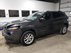 Salvage cars for sale from Copart Blaine, MN: 2017 Jeep Cherokee Latitude